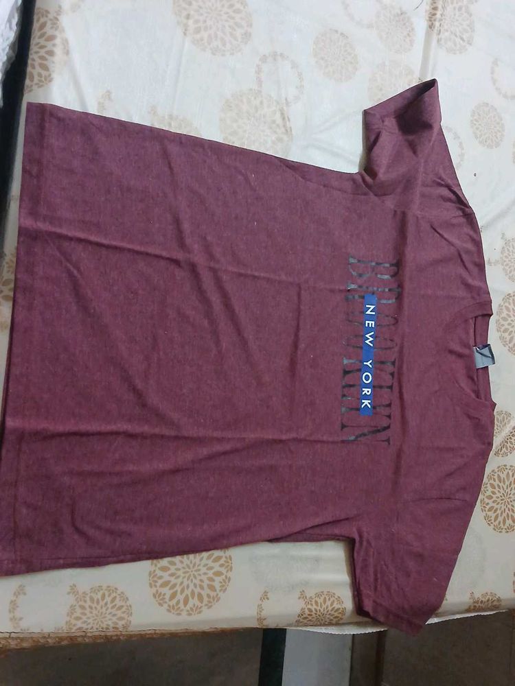 Maroon NY T-Shirt