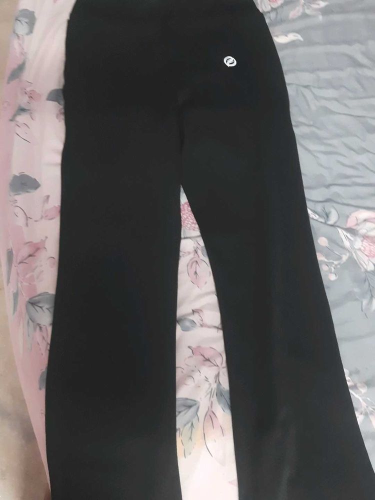 Black Flared Pants