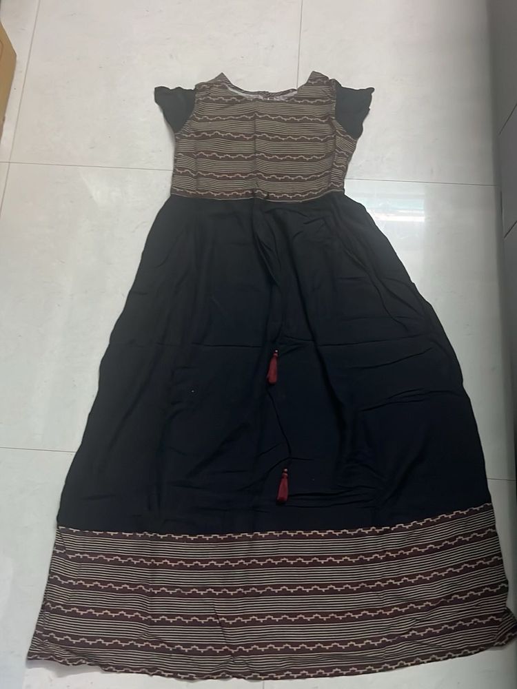 New Full Length Black Dress