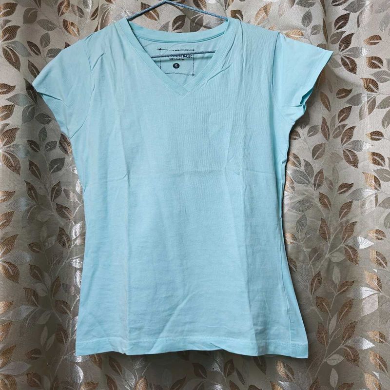🆕 Bare Denim Solid Top
