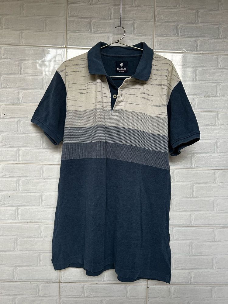 NETPLAY BRANDED POLO T-SHIRT