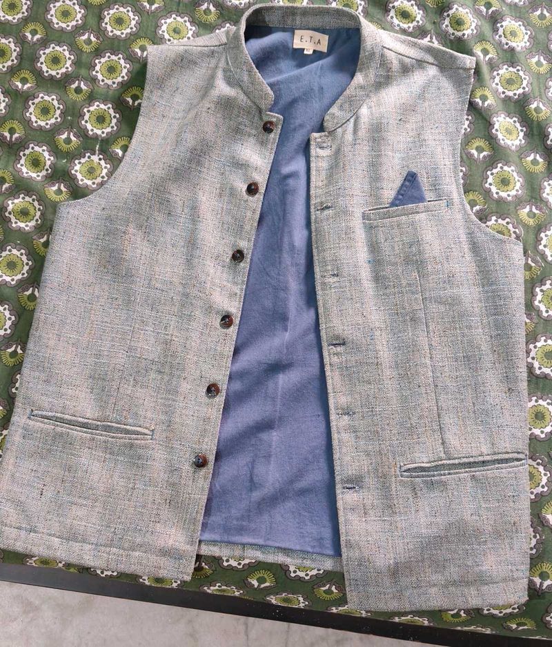 jacket nehru modi khadi look