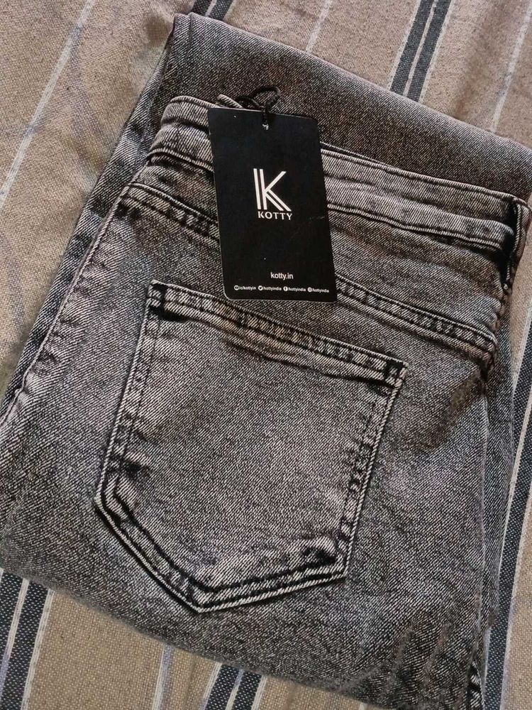 Kotty Grey Denim Jeans