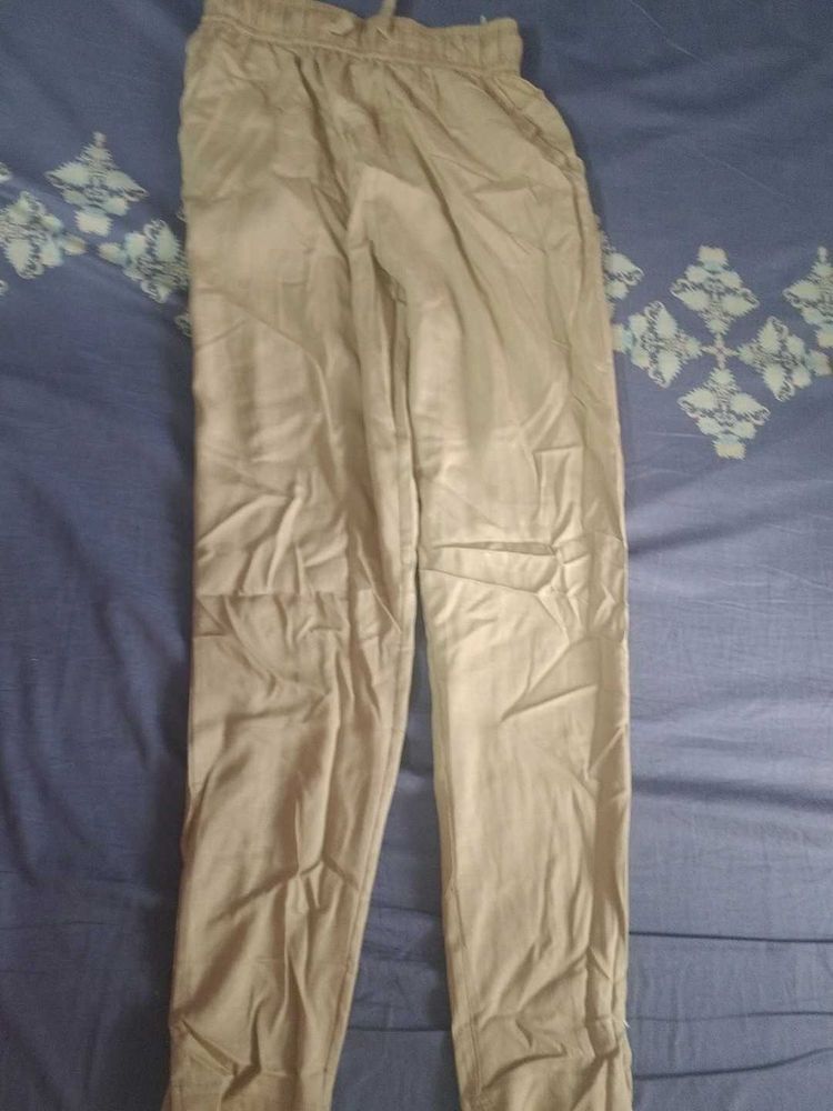 Casual Beige Joggers