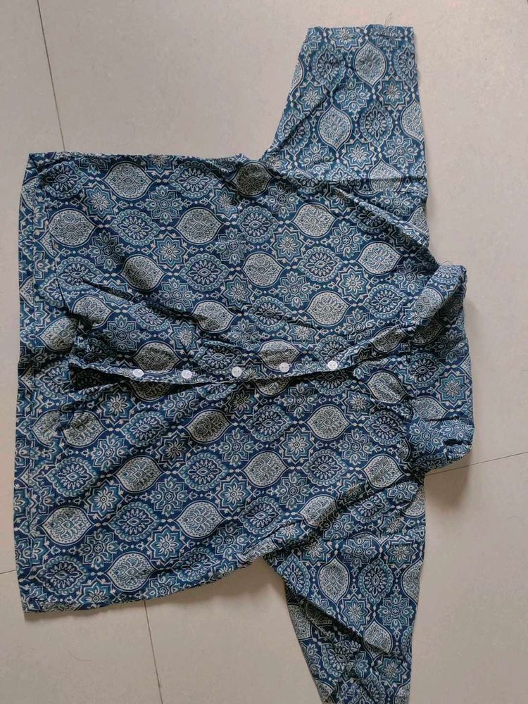 Boho Paisley Print Blouse