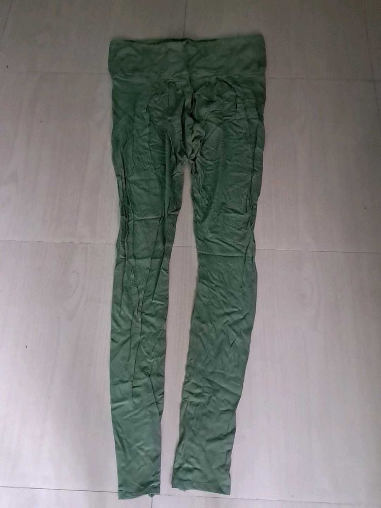 Green Cotton Salwar Pant