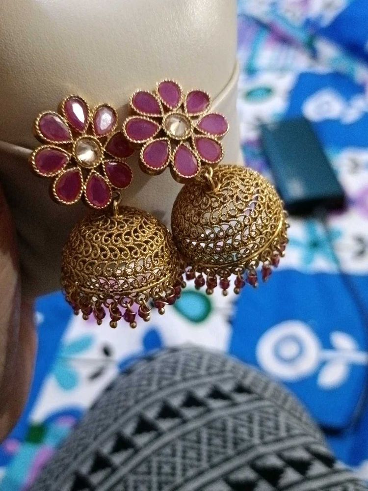 Elegant Jhumka Earrings