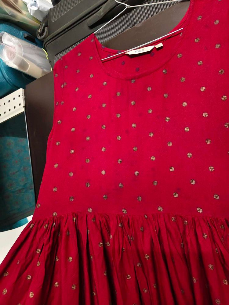 Anarkali  Printed Kurta