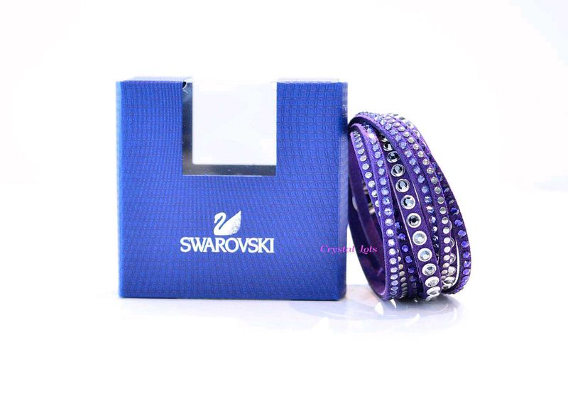Slake Rock Purple Bracelet - SWAROVSKI