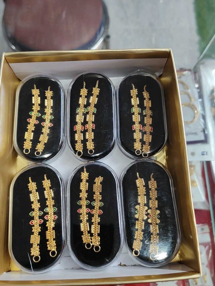 1 Gm Gold Earrings&#39;  Tana (1 Set)
