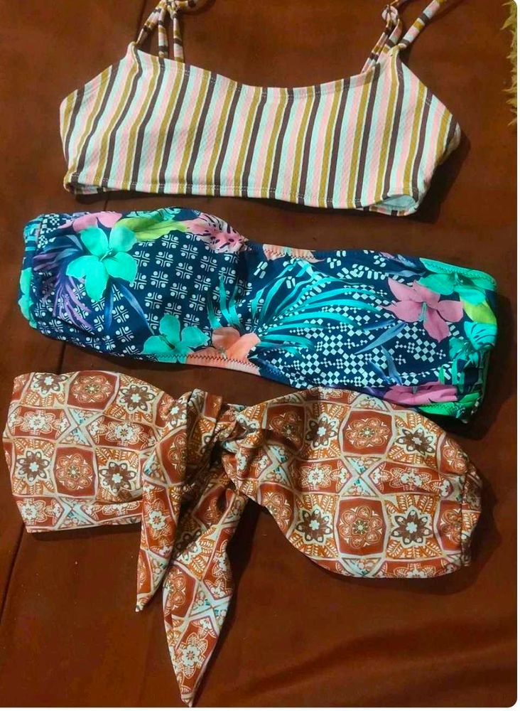 Bikini Top Bundle - 3 Stylish Tops🎀🏖️.