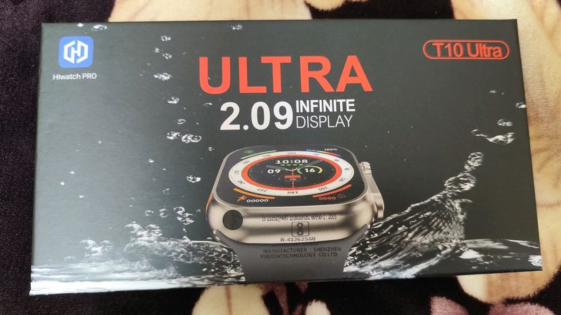 Ultra 2.09 Infinite Display Smart Watch