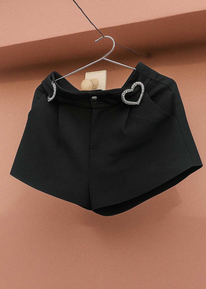 Black Heart Broach Shorts