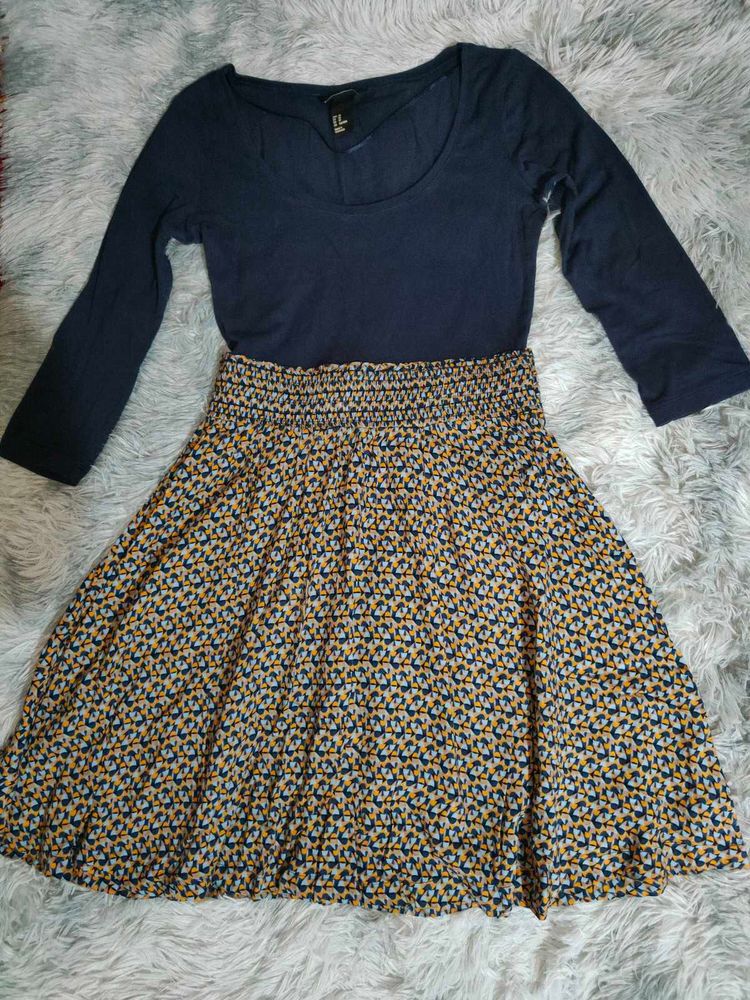 H&amp;M Navy Blue Dress