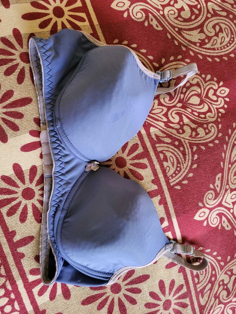 Comfortable Blue Bra