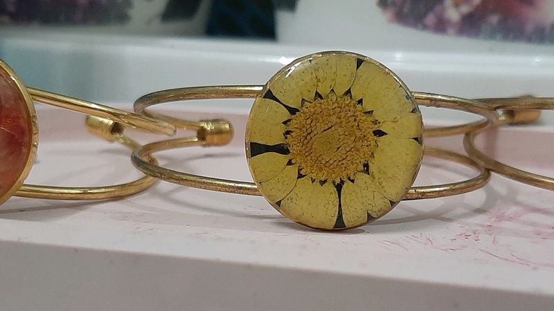 Yellow Daisy Bracelet