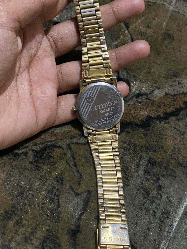 Golden Watch For Men