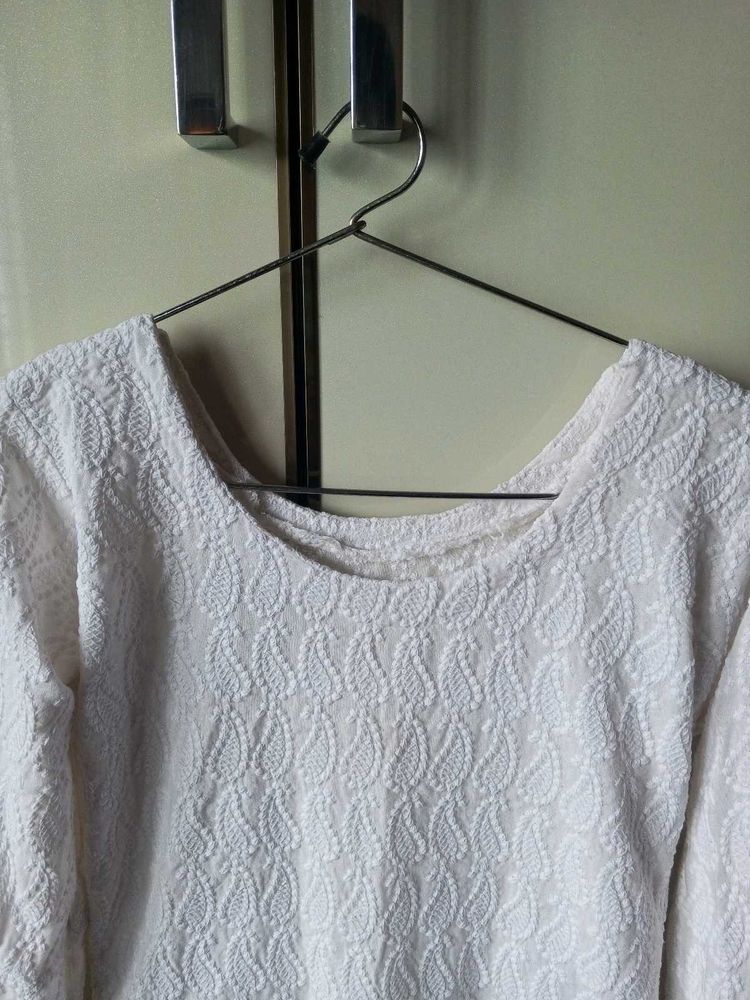 White Kurti