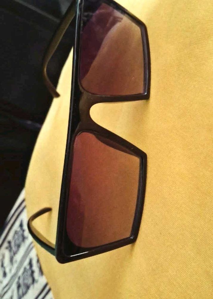 Oversized Square Sunglasses - Vintage Style
