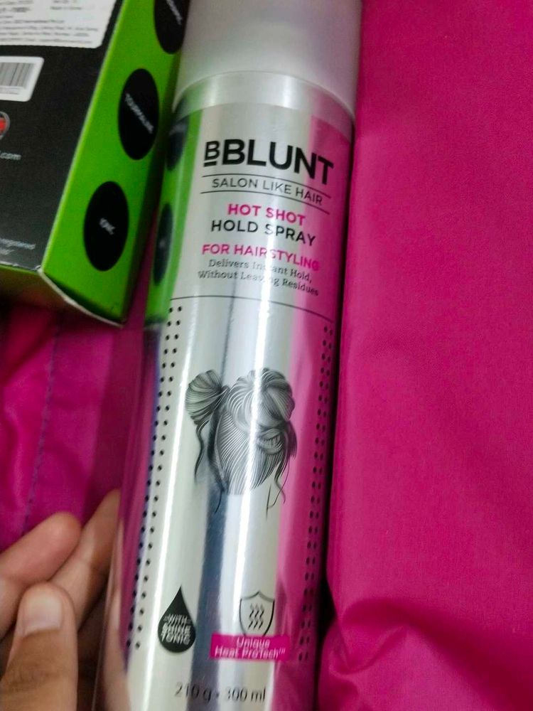 BBLUNT Hot Shot Hold Spray
