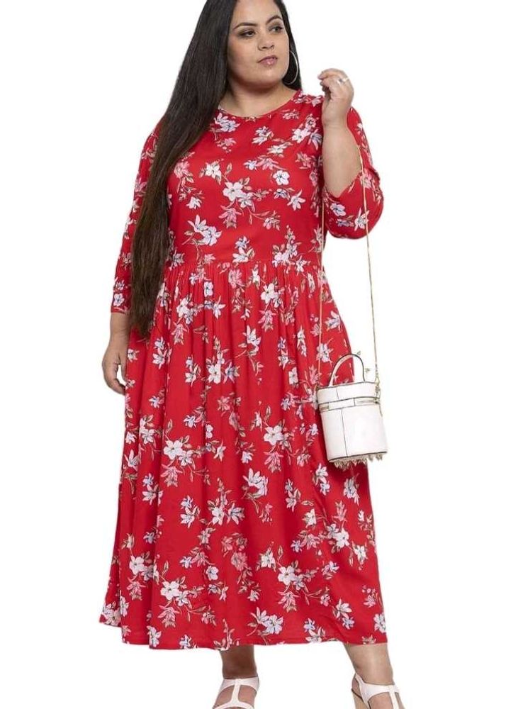 Printed A Line Kurta