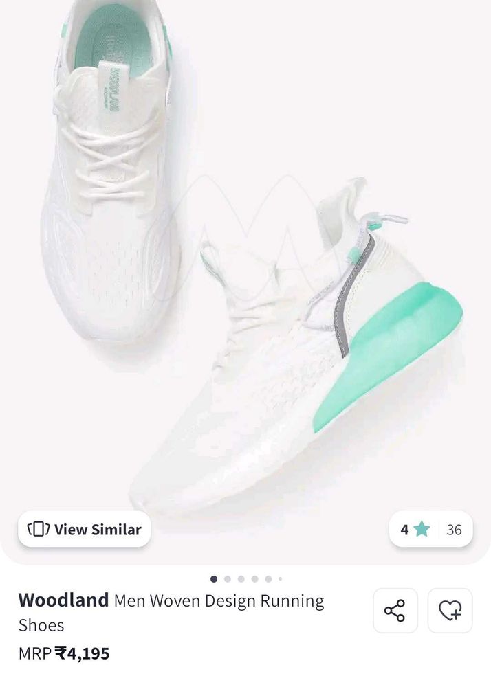 Woodland Woven Running Shoes OG  New