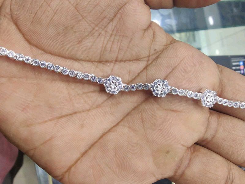 Pure Silver Bracelet For Womens Nd Girls