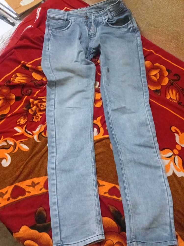 Light Wash Denim Jeans