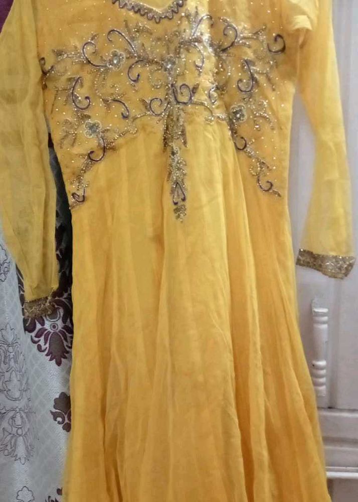 Zardozi Work Gown