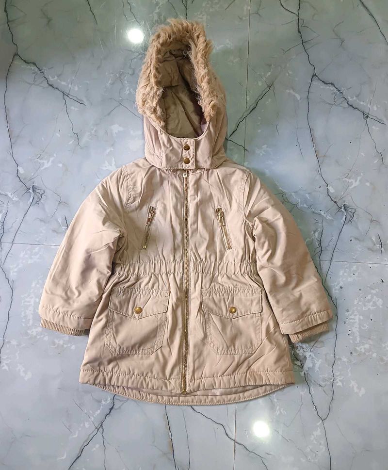 HandM Cute Beige Winter Coat