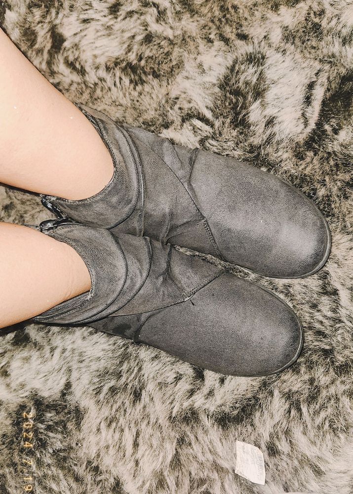 Aesthetic y2k Ankle Boots ☆