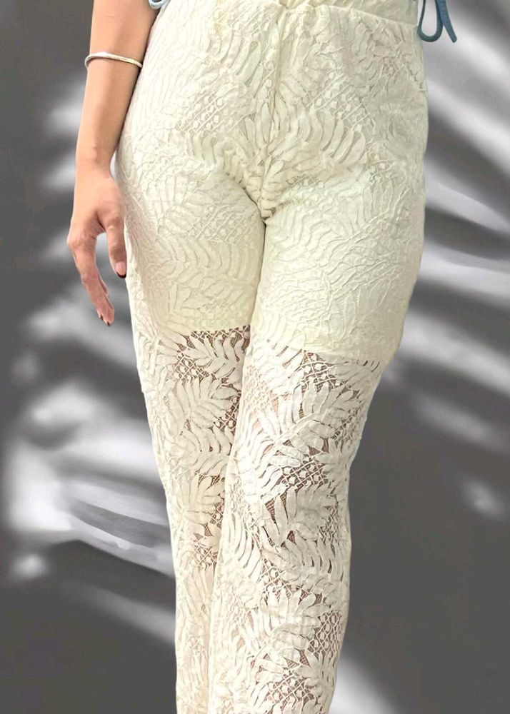 Beachy Lace Trousers