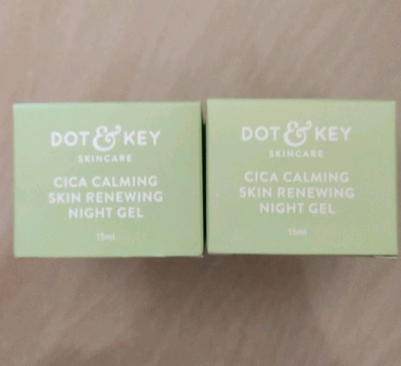 2 Dot &amp; Key Cica Calming Skin Renewing Night Gel