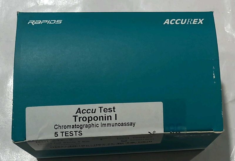 accutest troponin t repid  tests kit