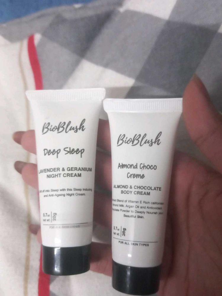 Bio Blush Combo(Body And Night Cream)