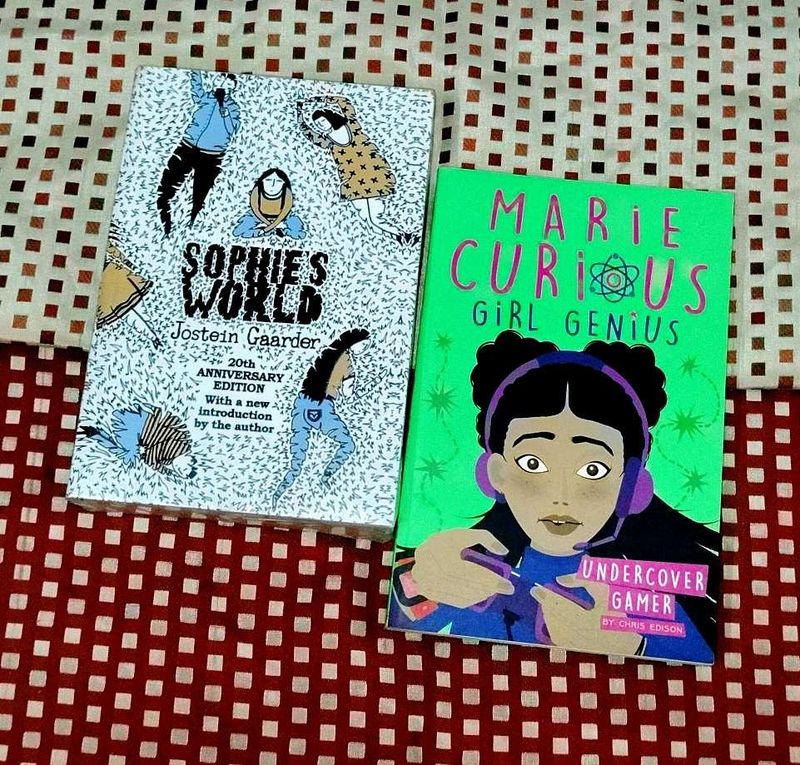 Sophie&#39;s World And Marie Curious Middle Grade Book