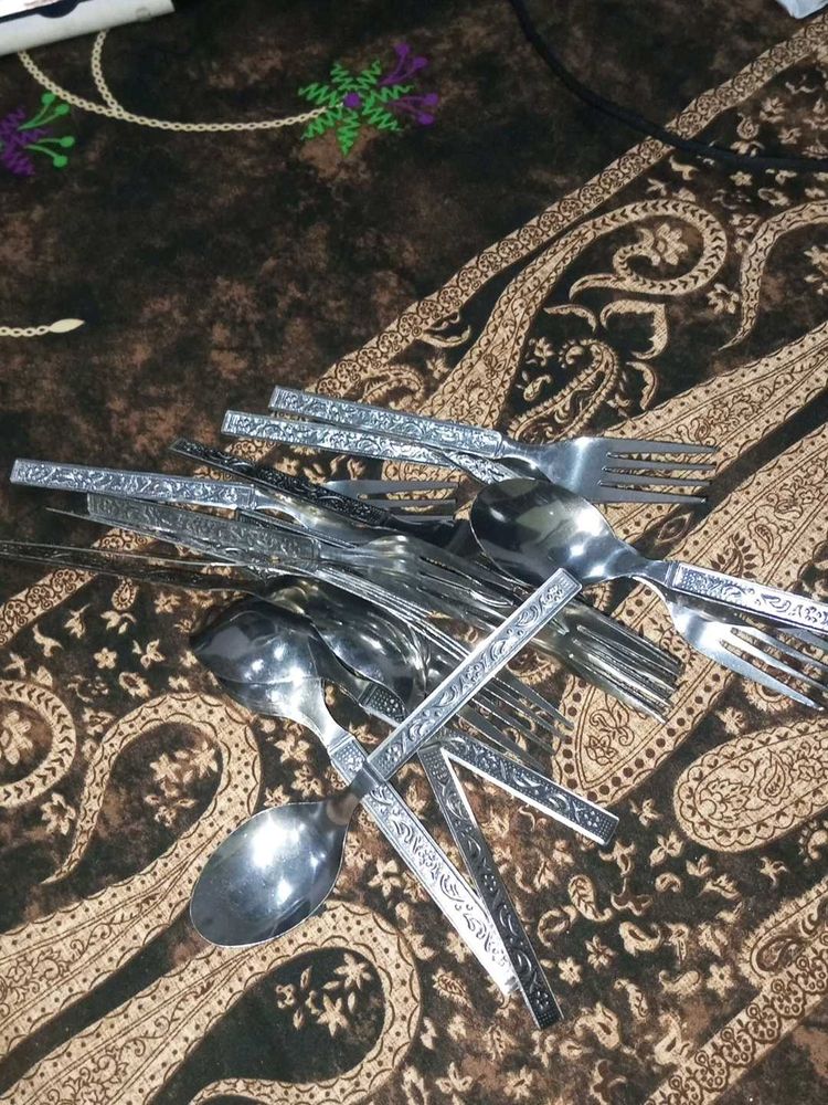 Kitchen Tools &amp; Cutlery Set (Pack Of 24)