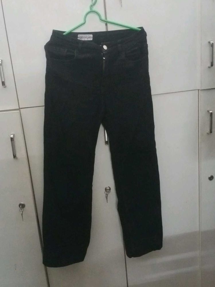 Flared Black Jeans