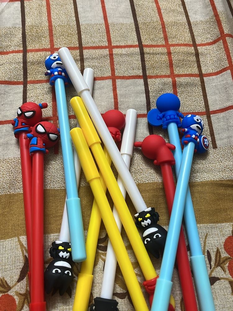 Character Topped Pens - Bundle