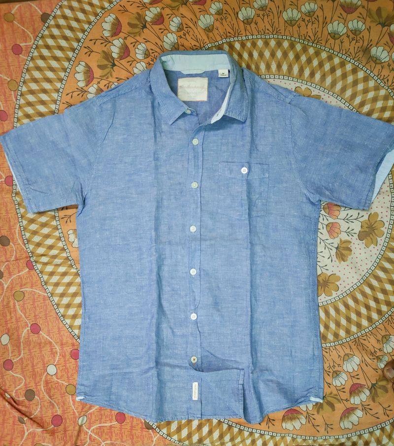 100% Cotton Weatherproof Half-sleeve Shirt.