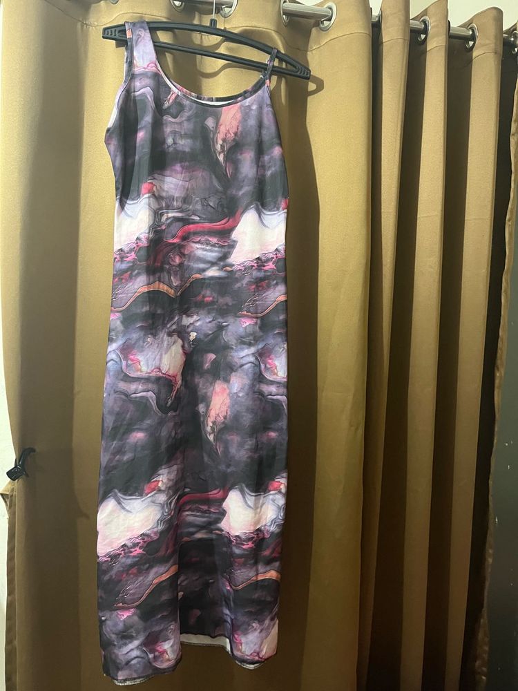 Printed Sleeveless Dress