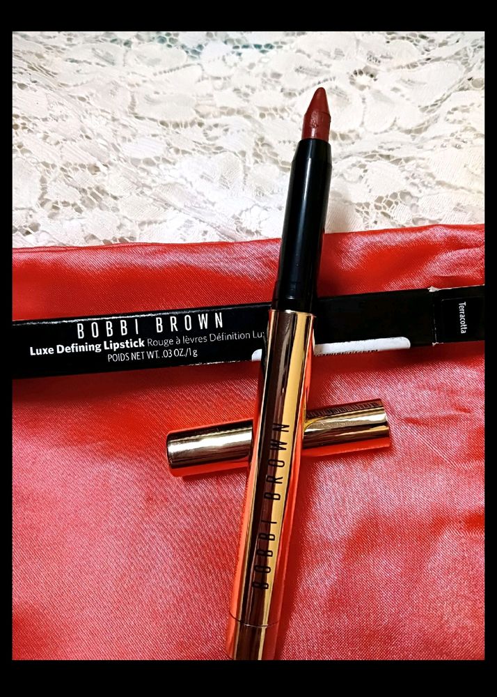 Bobbi Brown Luxe Defining Lipstick Terracotta