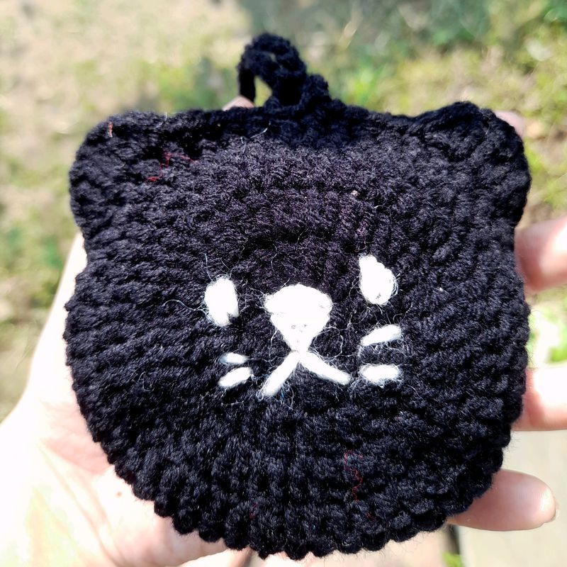 Cat Face Pouch