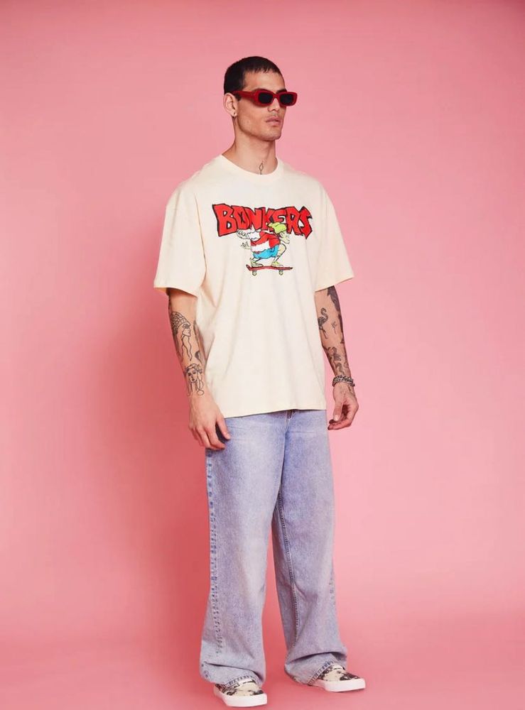 Bomber Frog Tee BONKERS WEAR - ONCE LIKE NEW