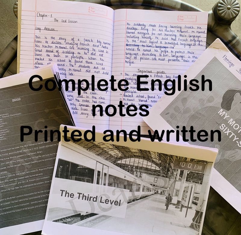 ENGLISH CLASS12th