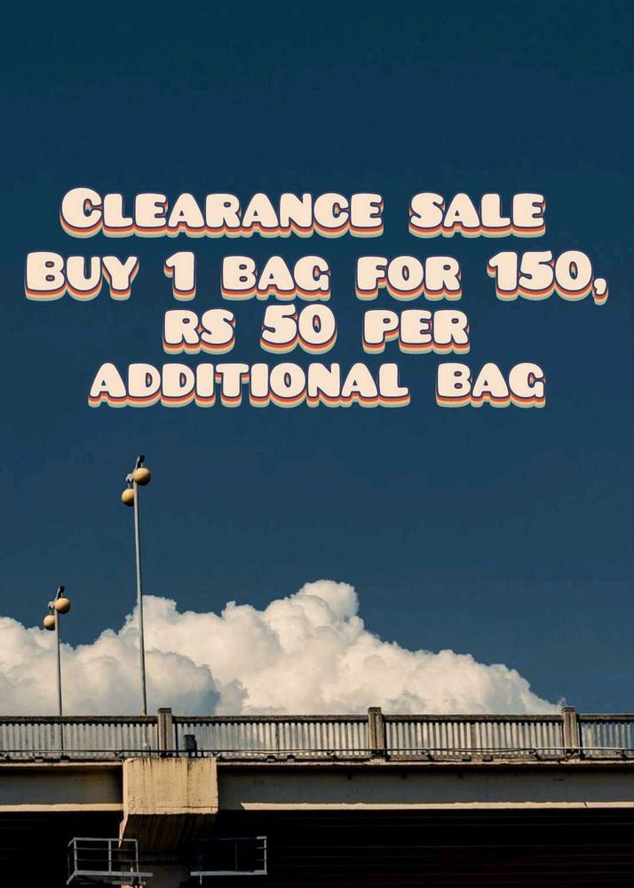 Bags Clearance Sale