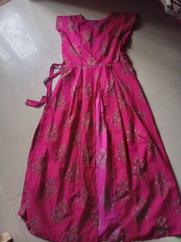 Pink Printed Dress
