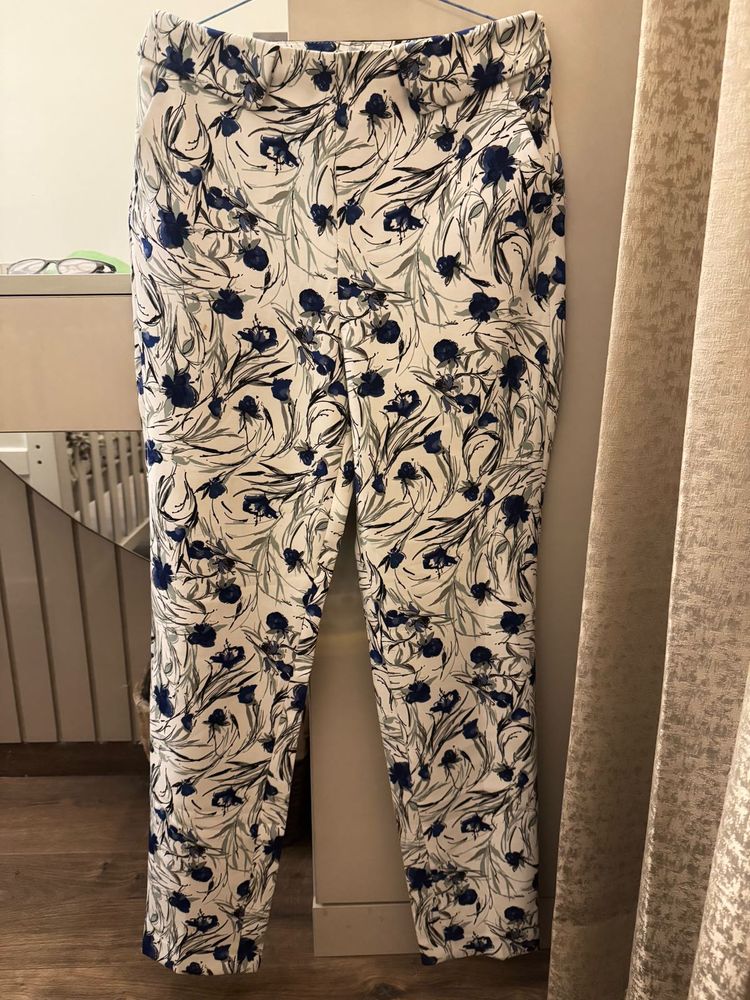 Floral Print Casual Pants