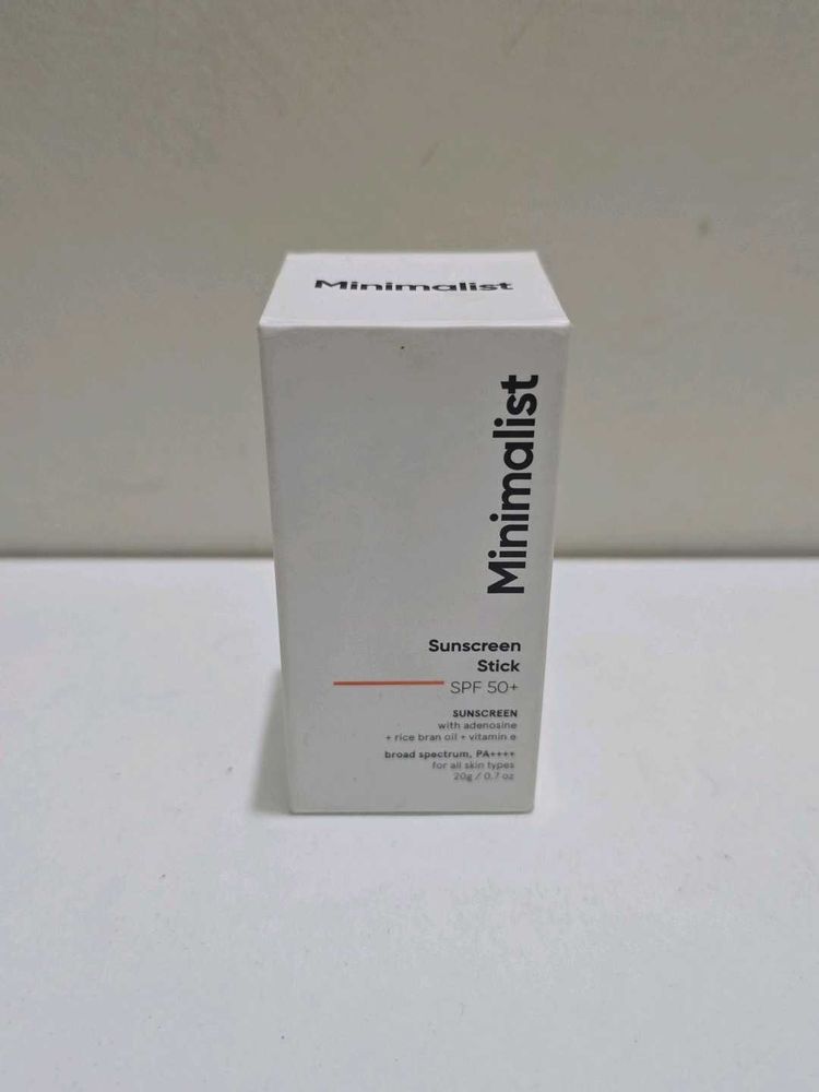 Minimalist Sunscreen Stick 20g Easy Application