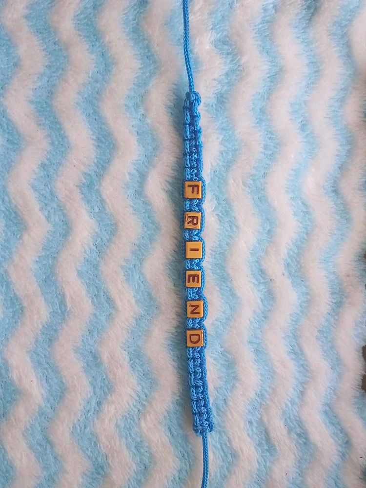 Blue Friendship band